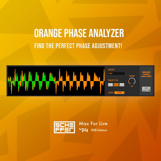 Max for Live Device Orange Phase Analiser 