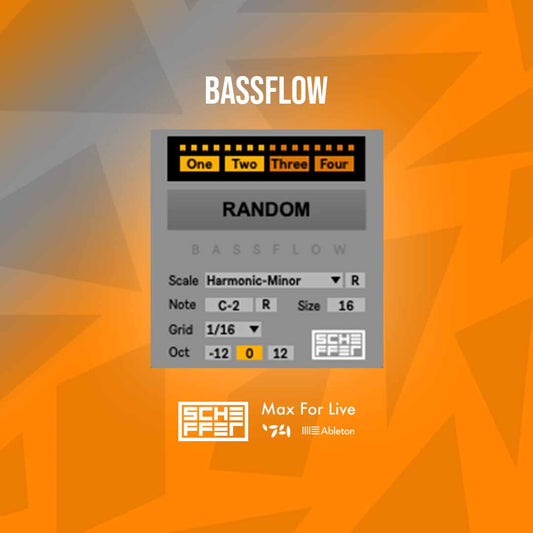 Max for Live Device Sequencer Bassflow