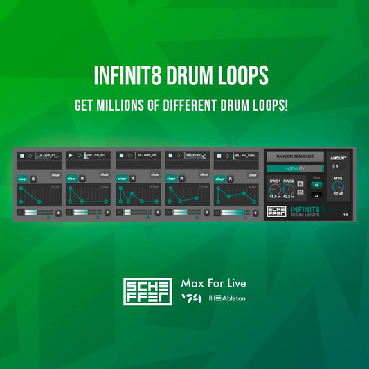 Max for Live Device Infinit8 Drum Loops